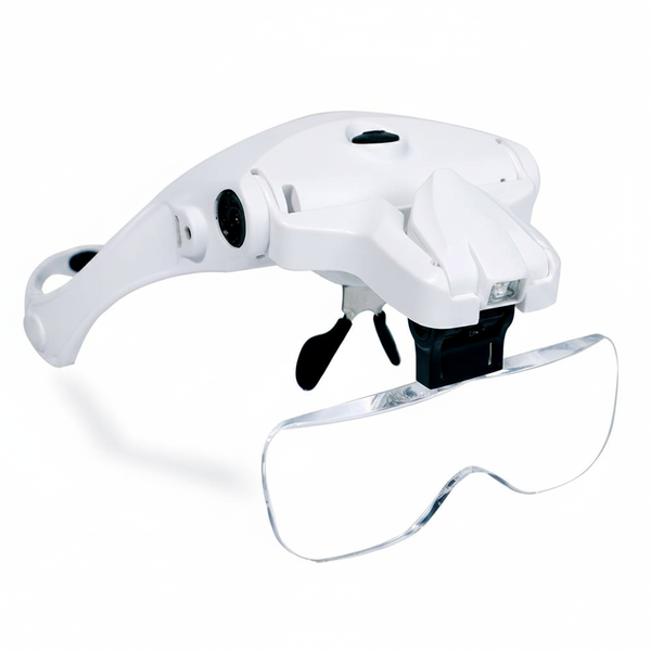 Krafft Head Magnifier Glasses with 2 LED Lights &amp; 5 Lenses