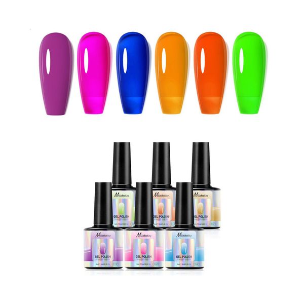 S07 Misscheering Nail Gel Polish Set 6 Pieces