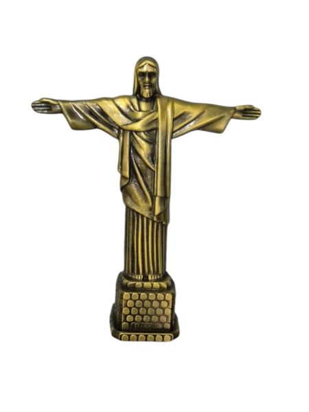 Bronze Christ the Redeemer Statue - 22cm Architectural Landmark Décor