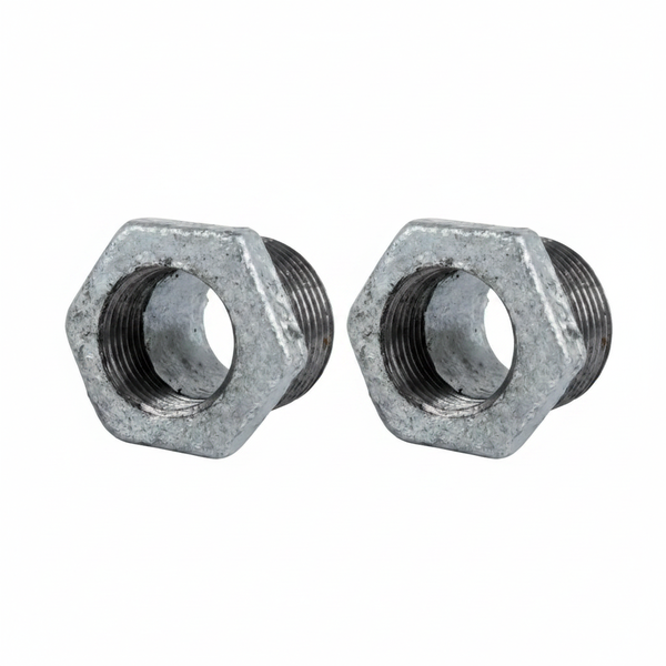 K-Brand Galvanized Reducing Bush 100mm to 65mm - 2 Pack