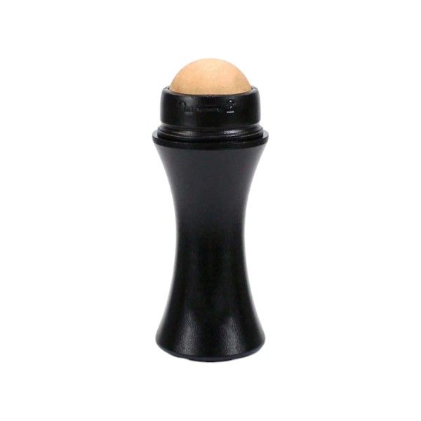 Volcanic Oil Absorbing Stone Face Roller - Black