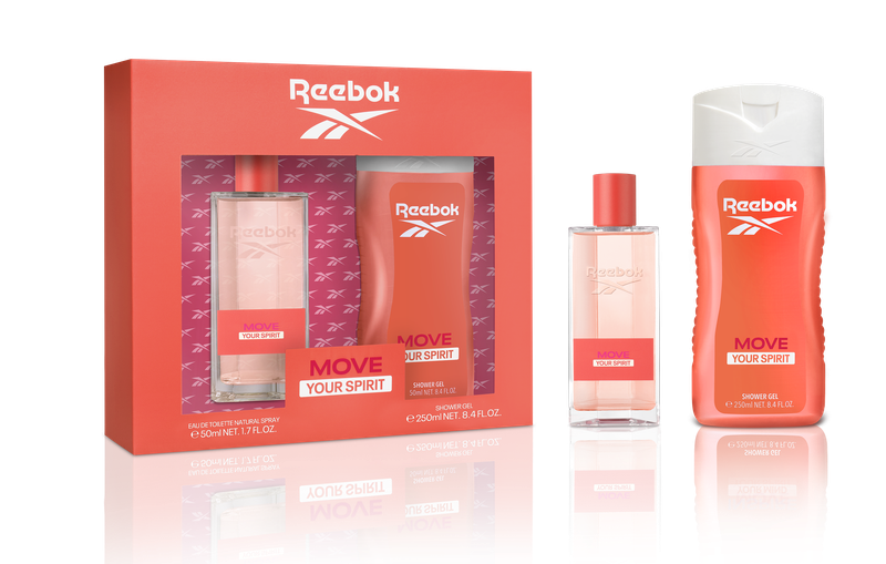 REEBOK Female Set-Move your Spirit EDT 50ml + Showergel 250ml