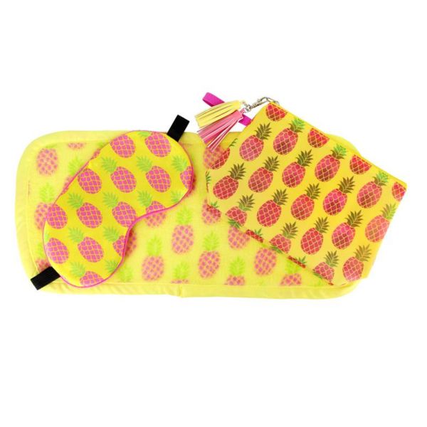 MakeUp Eraser 3-in-1 Pineapple Set