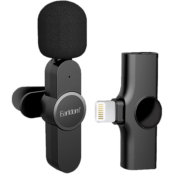 Earldom MC3L AfroCrafts Type-C Collar Clip Wireless Microphones