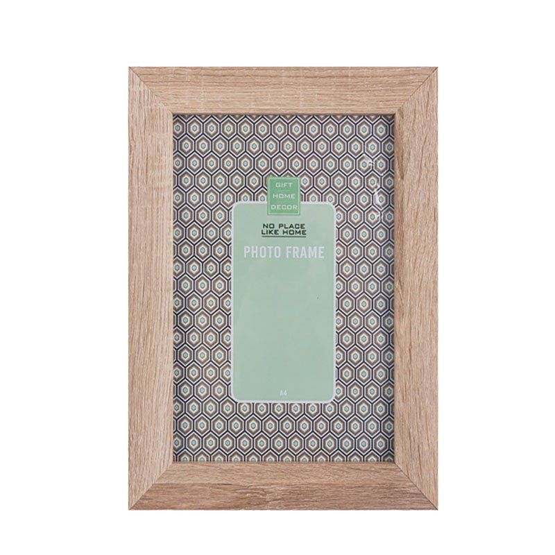 Picture Frame Home Decor Certificate Wooden Wide Edge A4 6