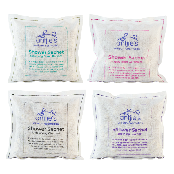 Antjie's - Shower Sachet Pack - Unique Washing Experience