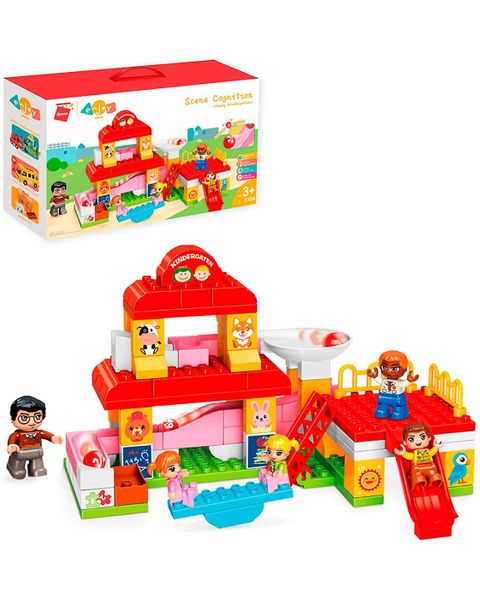 Big Educational Building Blocks Set - Happy Kindergarten (5104)