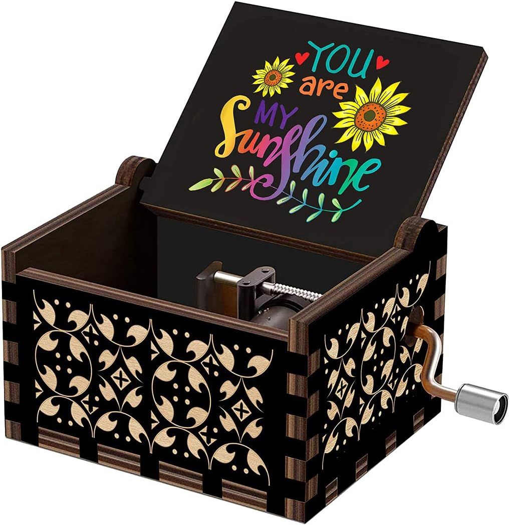 Music Box You Are My Sunshine Valentine Music Box Black Shop Today