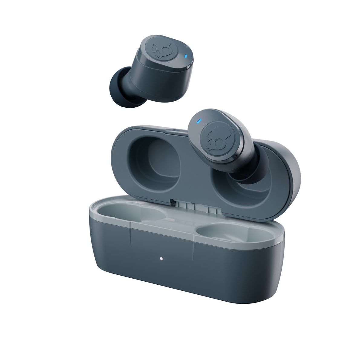 skullcandy jib 2 true wireless earbuds light grey blue