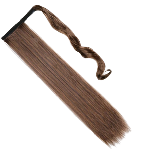 22" Wrapped Straight Synthetic Ponytail