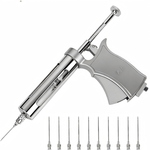 5-Level Adjustable Veterinary Syringe, Adjustable Dose Syringe