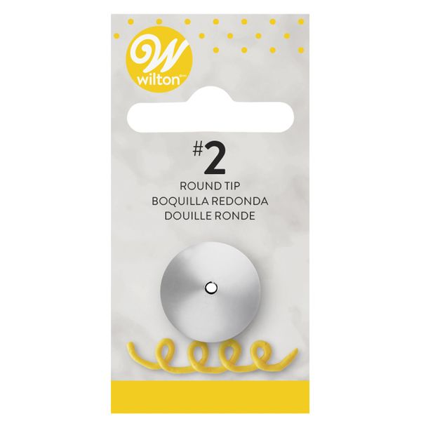 Wilton Round Decorating Nozzle Icing Tips - Decorating Cup Cakes Sugarcraft