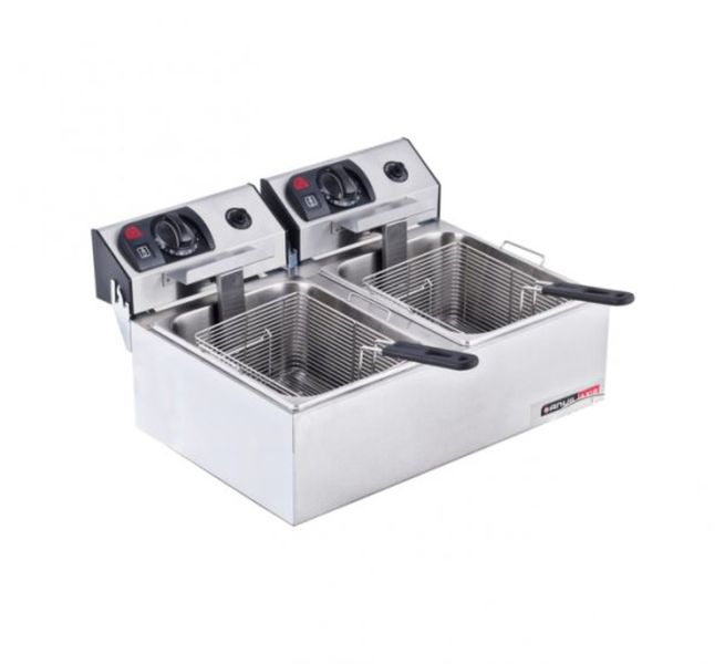 Anvil Fish Fryer Double Pan 2x5ltr (Electric)