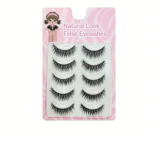 Luxurious Dense Curly False Eyelashes|Compatible with Daily/Glam Makeup