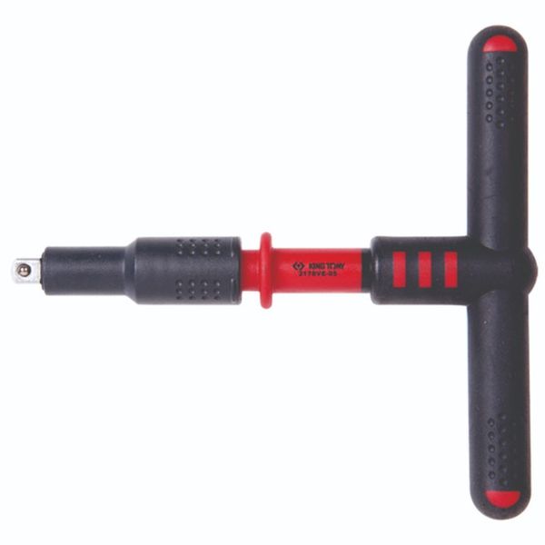 King Tony - 1/4" Vde Insulated T-Handle 125mm