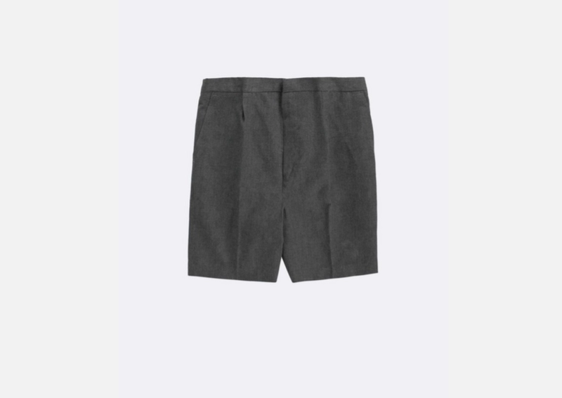 Cotton Regular Shorts - Grey