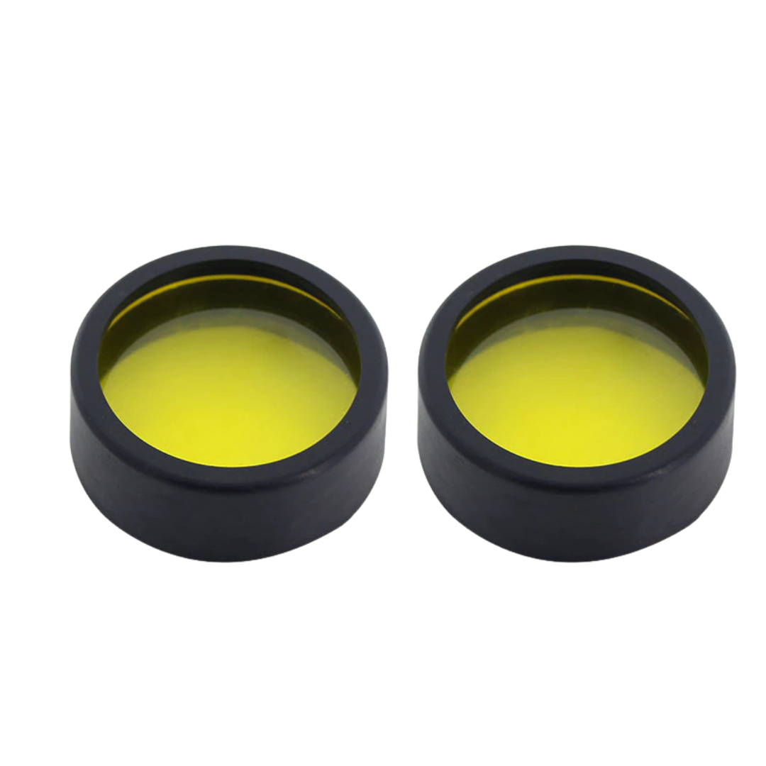 KR Motorcycle Yellow Lens Cover Set for Spotlights | Shop Today. Get it ...