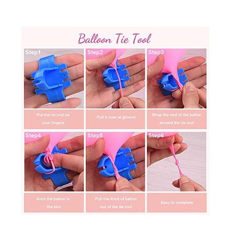 Learn How To TIE BALLOONS Easily by Using Balloon Tying Tool for the Knot 