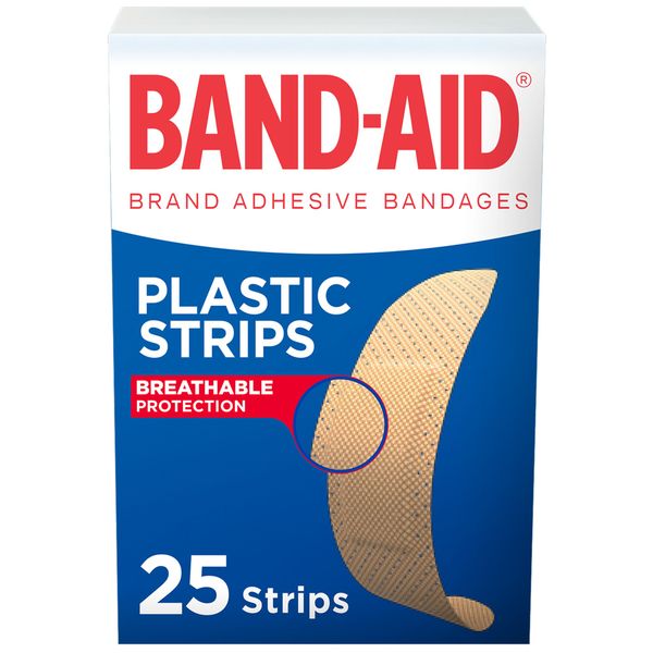 Band-Aid Plastic Strips Pack of 25 strips