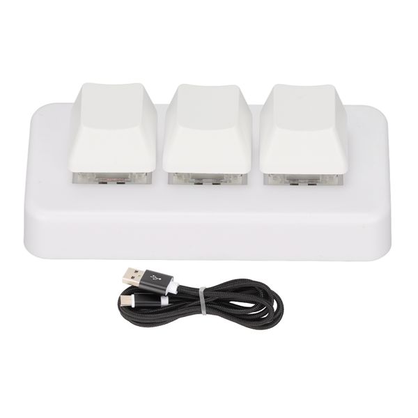 Mini Keypad Computer 3 Key RGB Programmable