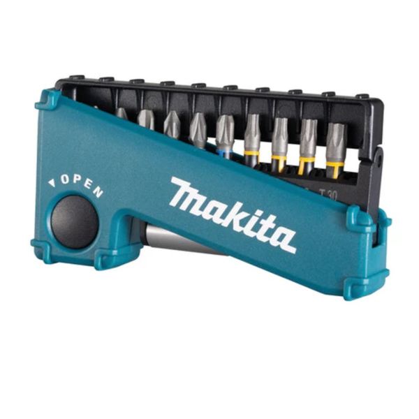 Makita - 11 Pce Torsion Bit Set 25mm Includes Magnetic Bit Holder