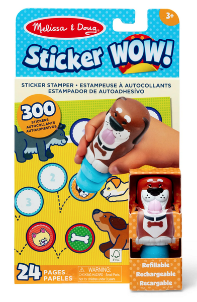 Melissa &amp; Doug Sticker Wow! Activity Pad &amp; Sticker Stamper - Dog