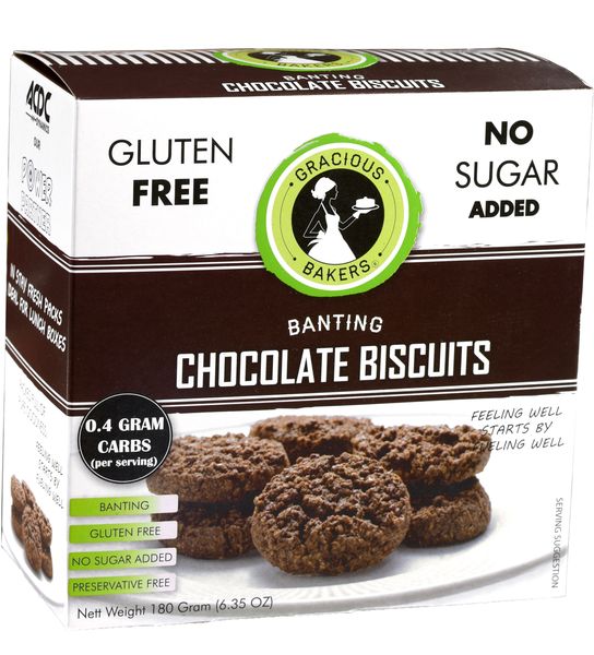 Gracious Bakers - Chocolate Biscuits 540g - 3 x 180g