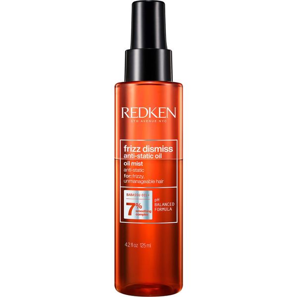 Redken Frizz Dismiss Anti-Static Hair Oil Mist - Leave-In for Frizzy Hair - 125ml