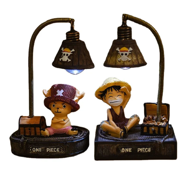 2pc Luff &amp; Chopper Night Light Set