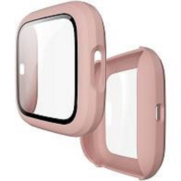 Protective Case with Tempered Glass for Apple iWatch 40mm - Matt Clear