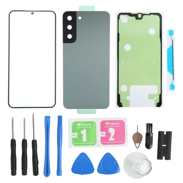 Back Glass Cover compatible with Samsung Galaxy S22 Plus Purple