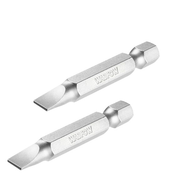 Wadfow - Magnetic 2 Pce Screwdriver Bit Set - SL5.5 x 0.8mm - (50 mm)