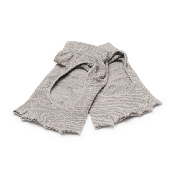 USWC Yoga and Pilates Toe Socks - Grey
