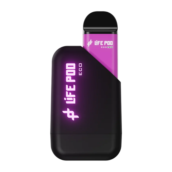 Life Pod Eco 1 Kit 8000 50mg Grape Ice Pod + Battery