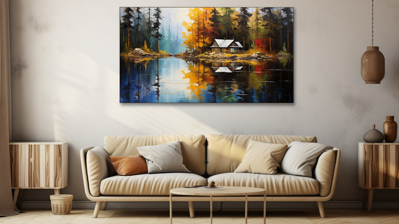 Lakeside Retreat Abstract - Hd0022 image