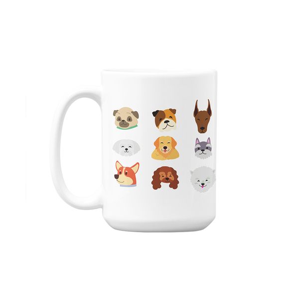 Pawsitively Adorable Pet Family Custom Printed Mug 440ml