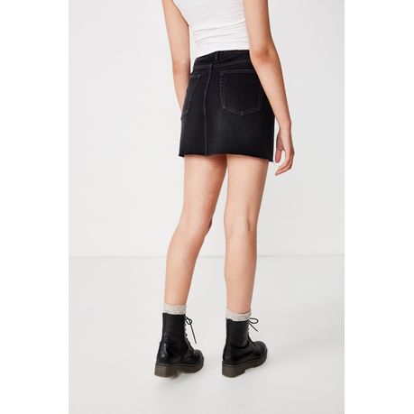 cotton on classic denim skirt