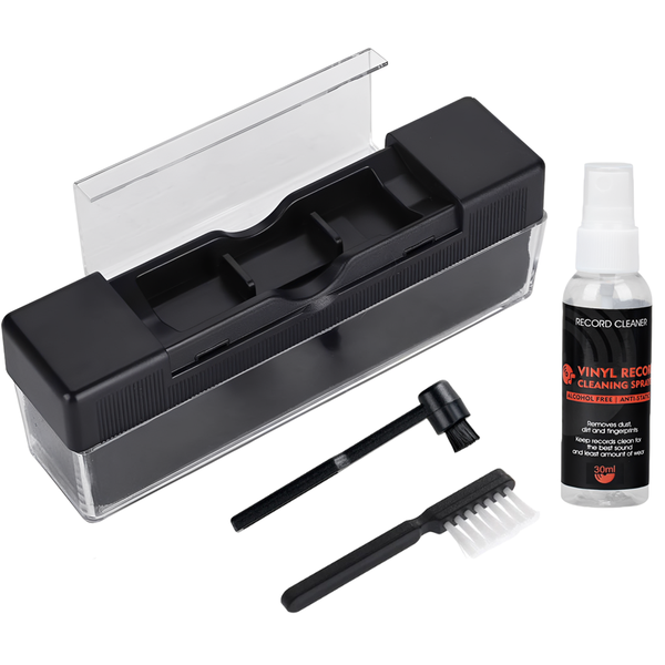 4 Pieces Record Cleaning Kit Vinyl Record Brush Turntable Dust Removal