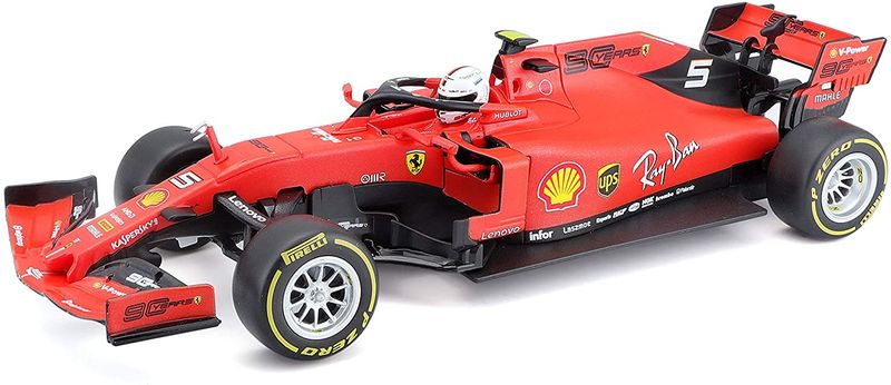 Maisto Ferrari SF90 Remote Control Car, Vettel 1/24 Scale