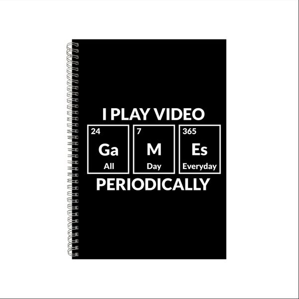 Video Games Notebook Gamer Gift Idea A4 Notepad Pad 32