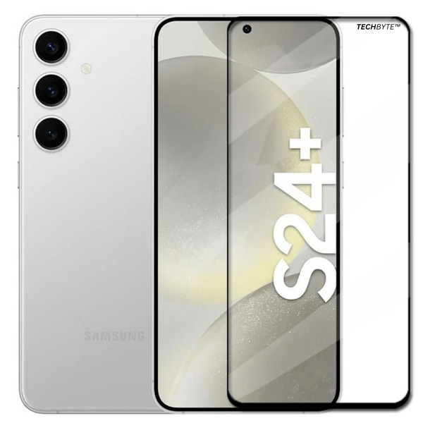 TechByte Tempered Glass Screen Protector for Samsung Galaxy S24 Plus (2024)