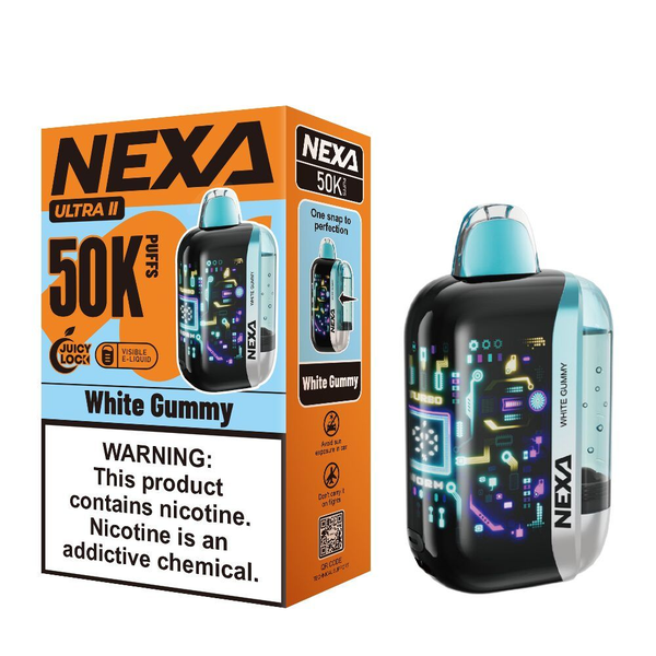 NEXA Ultra 50K Disposable Vape - White Gummy