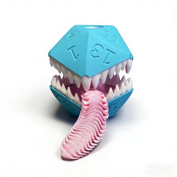 3D Printed Simulated Dice Tower Toy, Home Decor Ornament for Tabletop Games