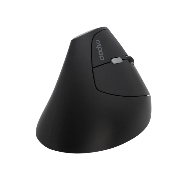 Rapoo Ev250 Ergonomic Wireless Optical Mouse Black