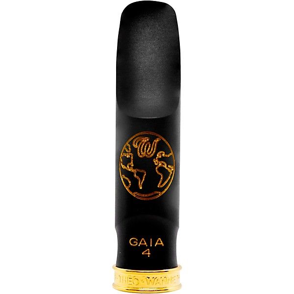 Theo Wanne GA4-TR6S Gaia 4 Tenor Saxophone Mouthpiece - 6 star Hard Rubber