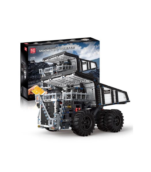 Mouldking-Custom RC Mining Dump Truck Muldenkipper - 2044-Pieces