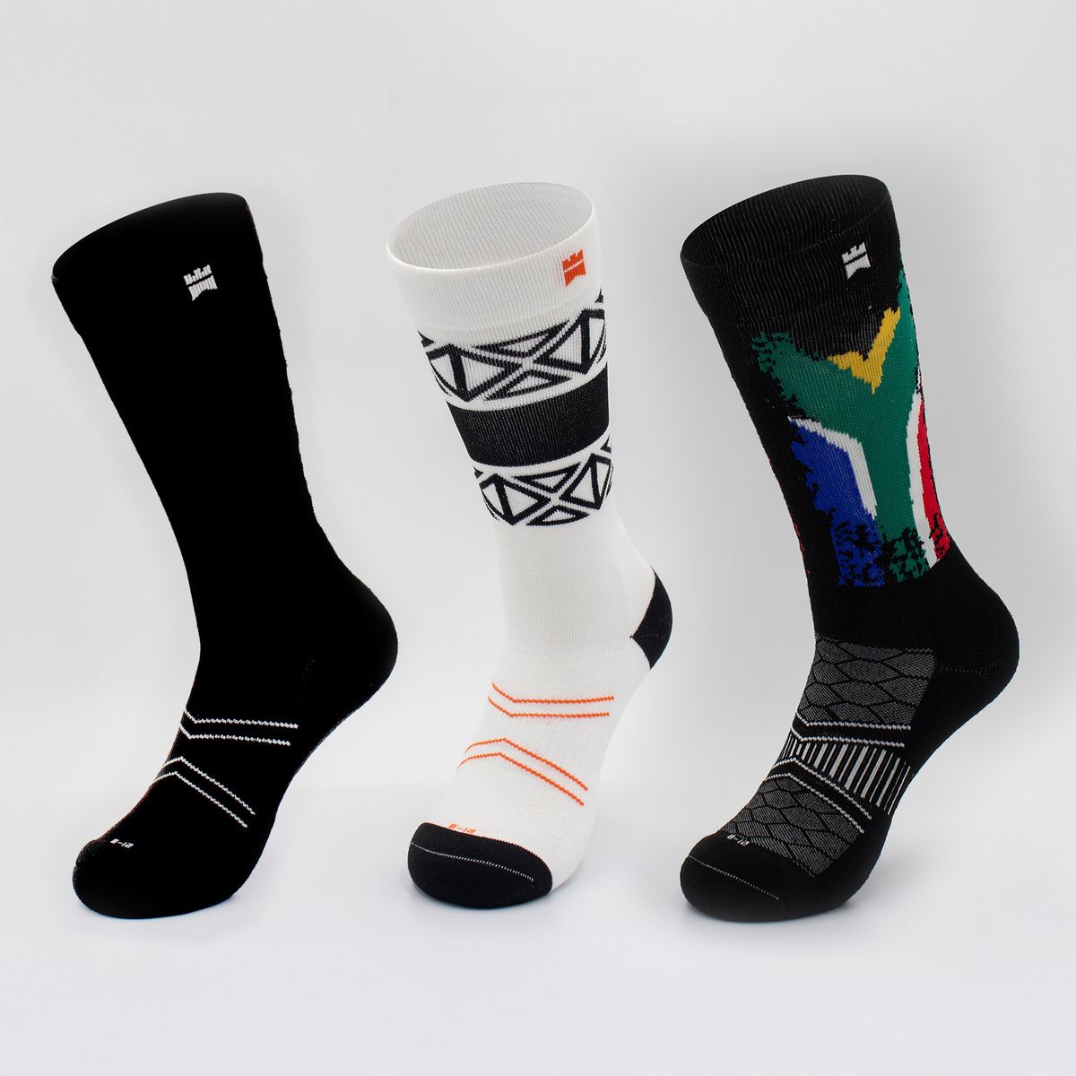 Gilnokie Sport Socks - Black Signature - 3 Pack