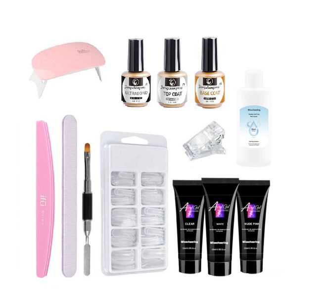 All-in-One Polygel Starter Nail Set