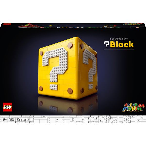 LEGO Super Mario 64 Question Mark Block 71395 Building Kit (2,064 Pieces)