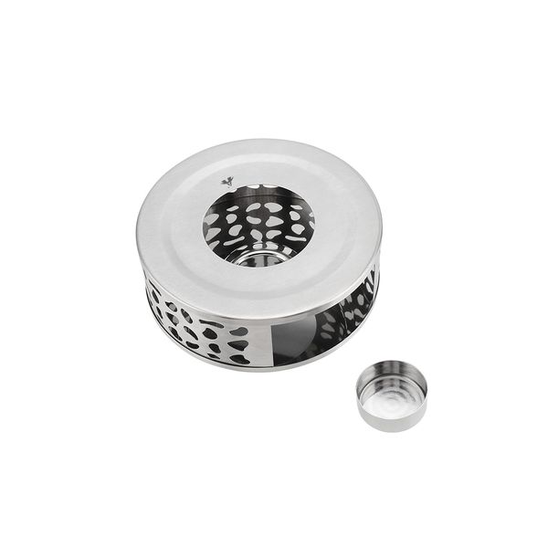 ALANES Stainless Steel Teapot Warmer with Tealight Candle Holder
